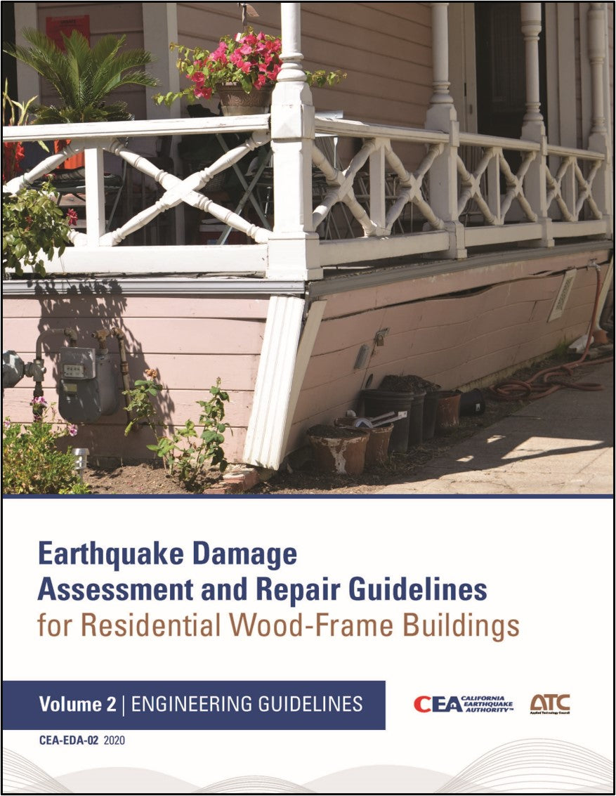 CEA-EDA-02, Earthquake Damage Assessment and Repair Guidelines for Residential Wood-Frame Buildings, Volume 2 – Engineering Guidelines