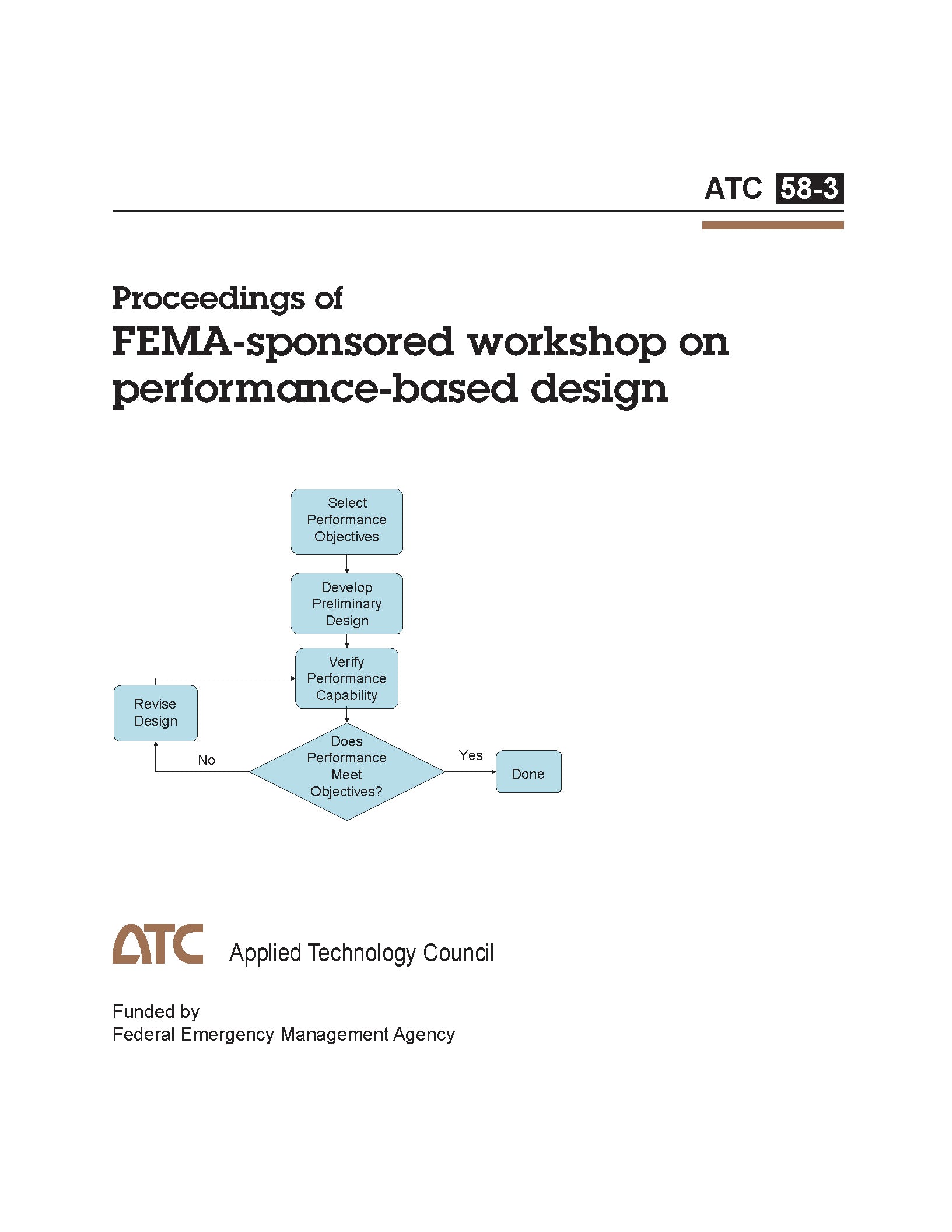 Proceedings of FEMA-Sponsored Workshop on Performance-Based Design