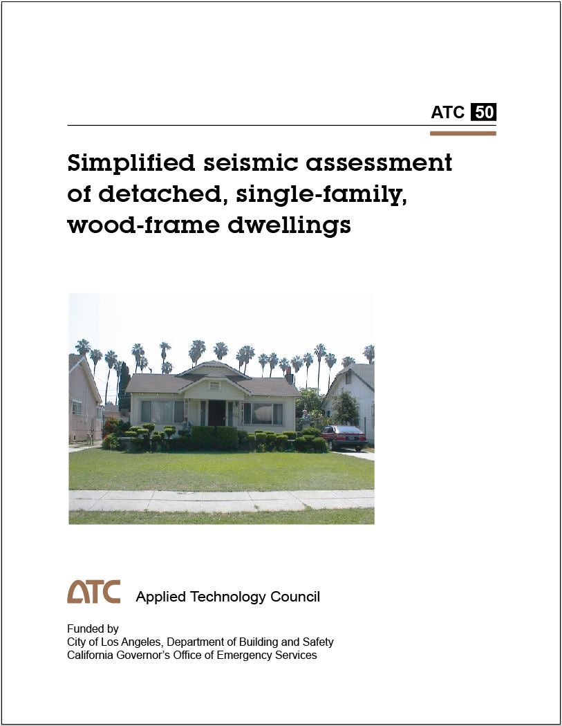 Simplified Seismic Assessment of Detached, Single-Family, Wood-Frame Dwellings