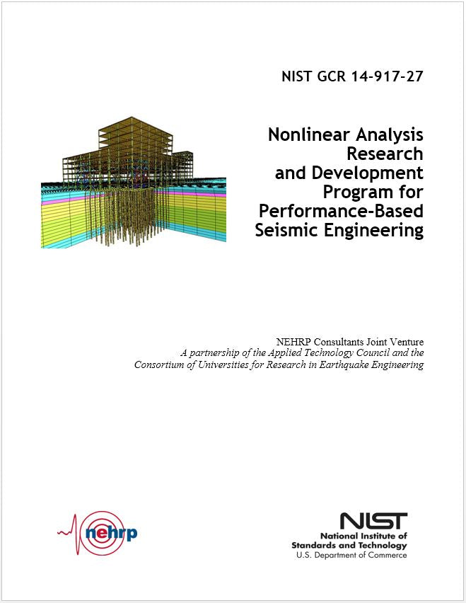 Nonlinear Analysis Research and Development Program for Performance-Based Seismic Engineering