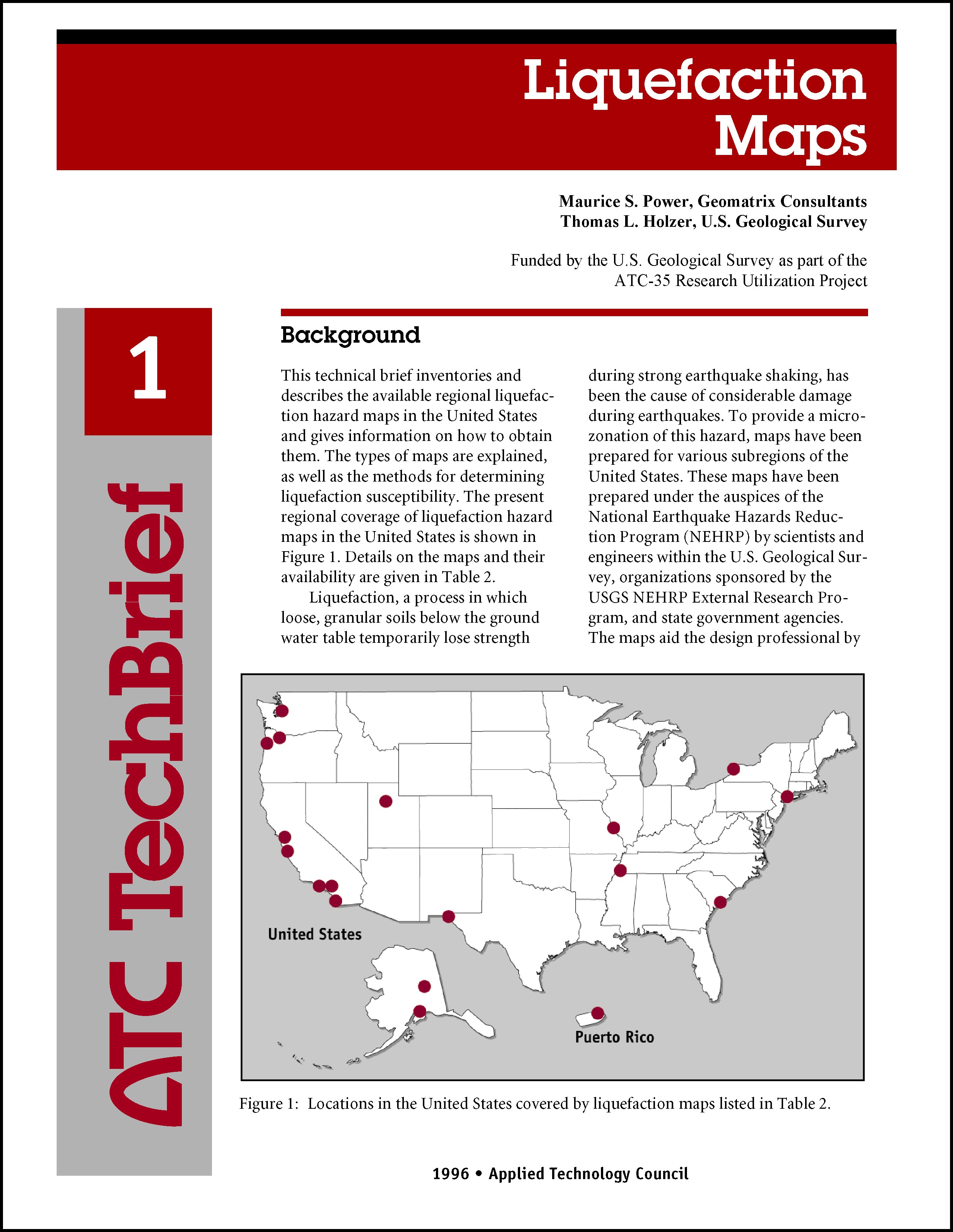 Liquefaction Maps