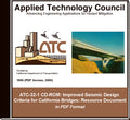 Improved Seismic Design Criteria for California Bridges: Resource Document in PDF