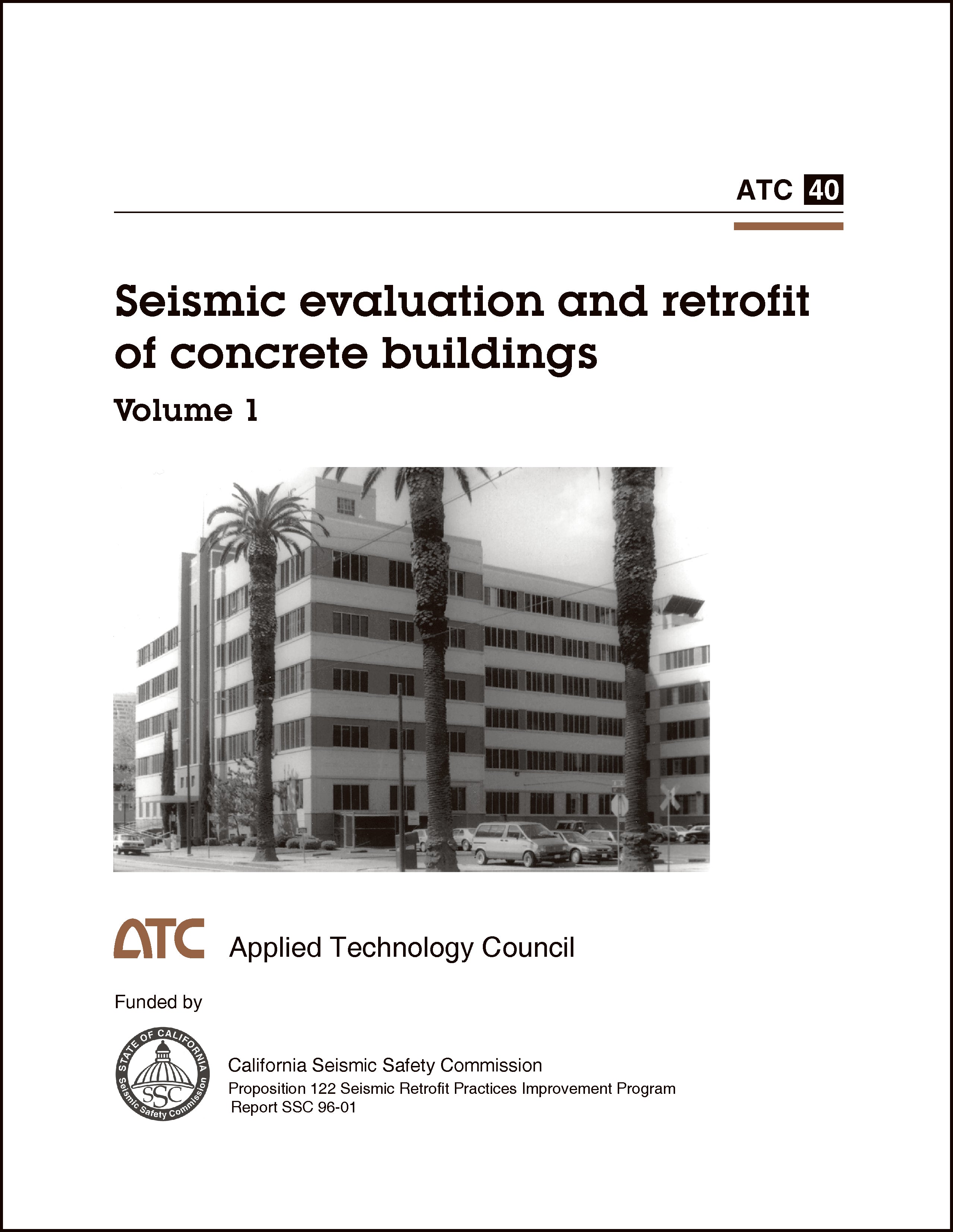 Seismic Evaluation and Retrofit of Concrete Buildings