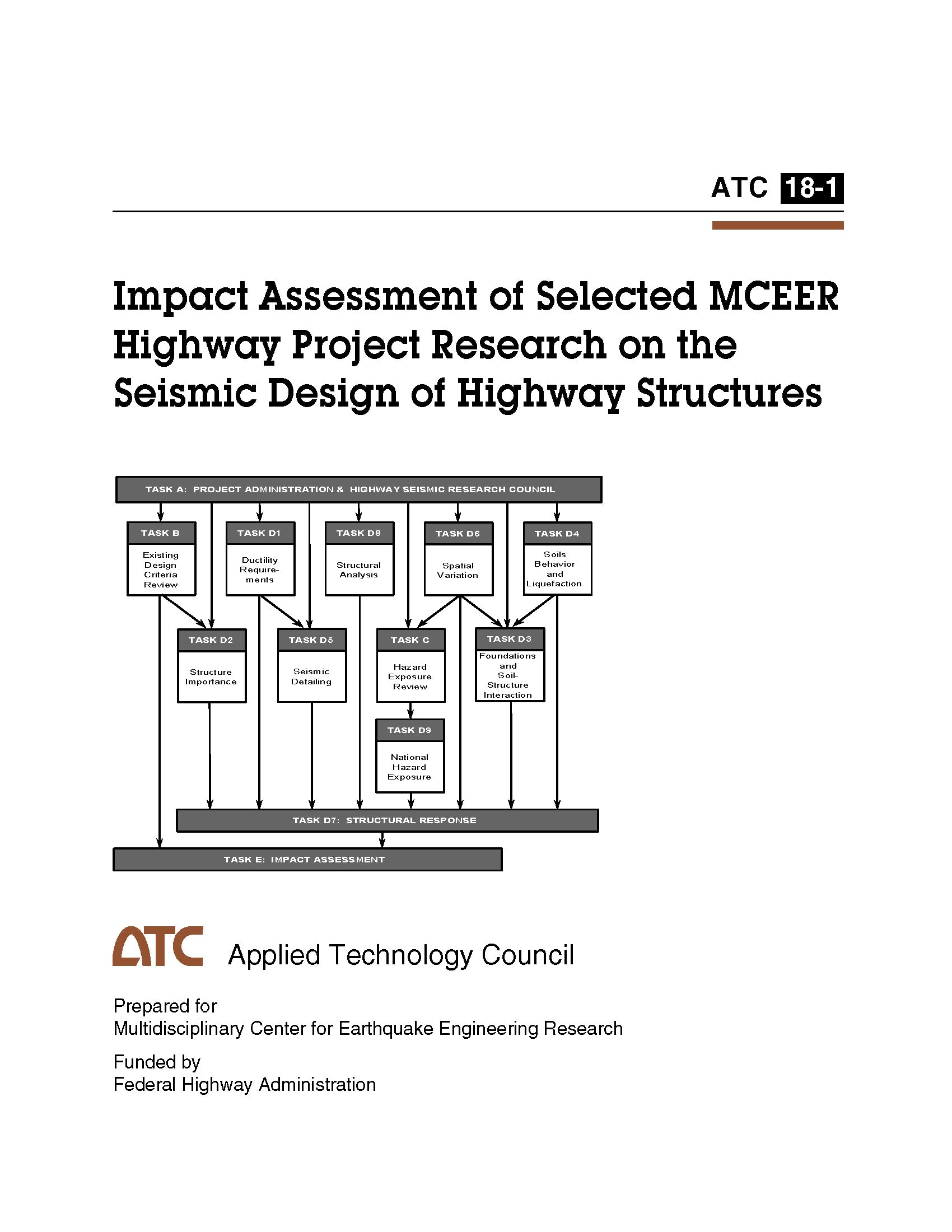 Impact Assessment of Selected MCEER Highway Project Research on the Seismic Design of Highway Structures