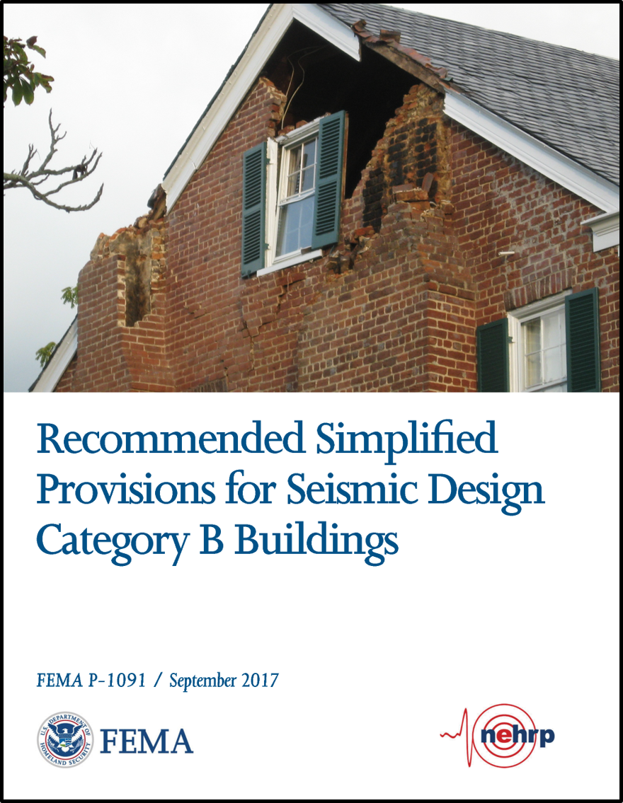 FEMA P-1091, Recommended Simplified Provisions for Seismic Design Category B Buildings