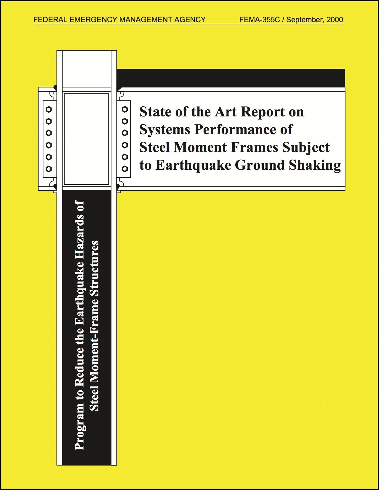 FEMA 355C, State of the Art Report on Systems Performance of Steel Moment Frames Subject to Earthquakes