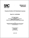 Strength and Ductility of FR Welded-Bolted Connections