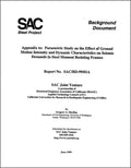 Appendix to: Parametric Study on the Effect of Ground Motion Intensity and Dynamic Characteristics on Seismic Demands in Steel Moment Resisting Frames