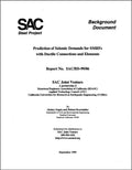 Prediction of Seismic Demands for SMRFs with Ductile Connections and Elements