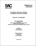 Investigation of Damage to WSMF by Earthquakes Other Than Northridge