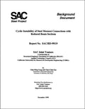 Cyclic Instability of Steel Moment Connections with Reduced Beam Sections